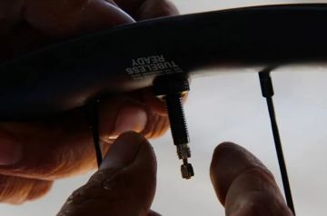 QRD 40mm Alüminyum Tubeless Bisiklet Sibop Seti Siyah