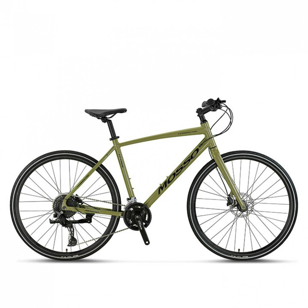 28 Mosso Legarda Pro X20 MDM H 20v H.Disk Fren Şehir Bisikleti 56cm - Yeşil-Siyah
