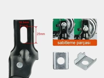 QRD 16'' Çocuk Bisikleti Uyumlu Arka Park Ayağı