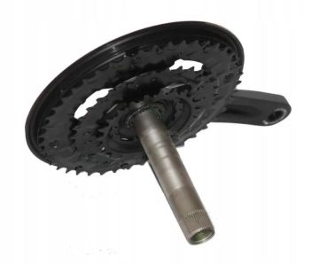 Shimano FC-MT210-3 9s 40-30-22T 170mm Hollowtech II Aynakol Kapaklı