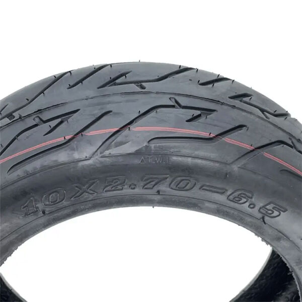 Wanda 10x2.70-6.5 (255x70, 70/65-6.5) Tubeless Elektrikli Scooter Dış Lastik P9002