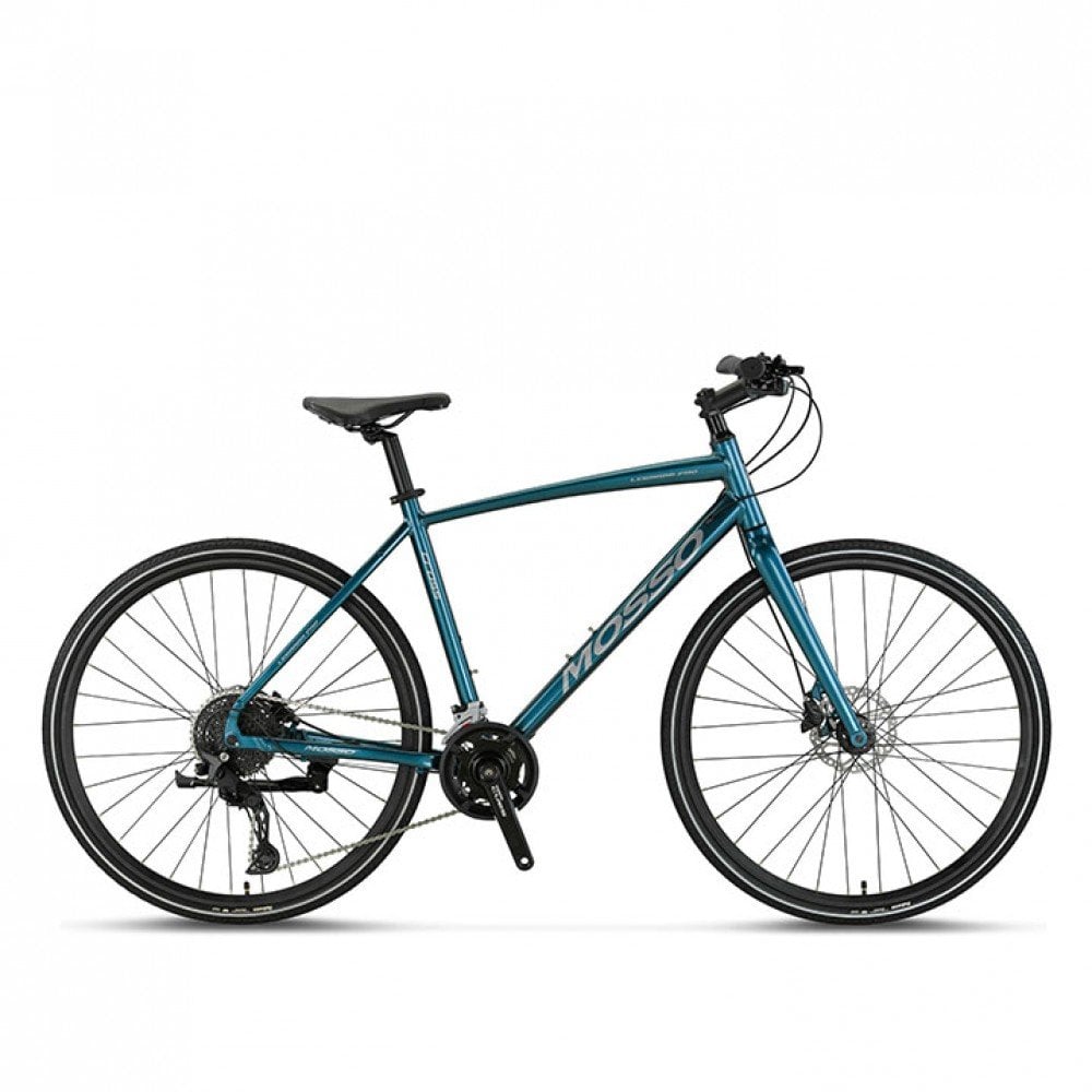 28 Mosso Legarda Pro X20 MDM H 20v H.Disk Fren Şehir Bisikleti 51cm - Mavi-Gümüş