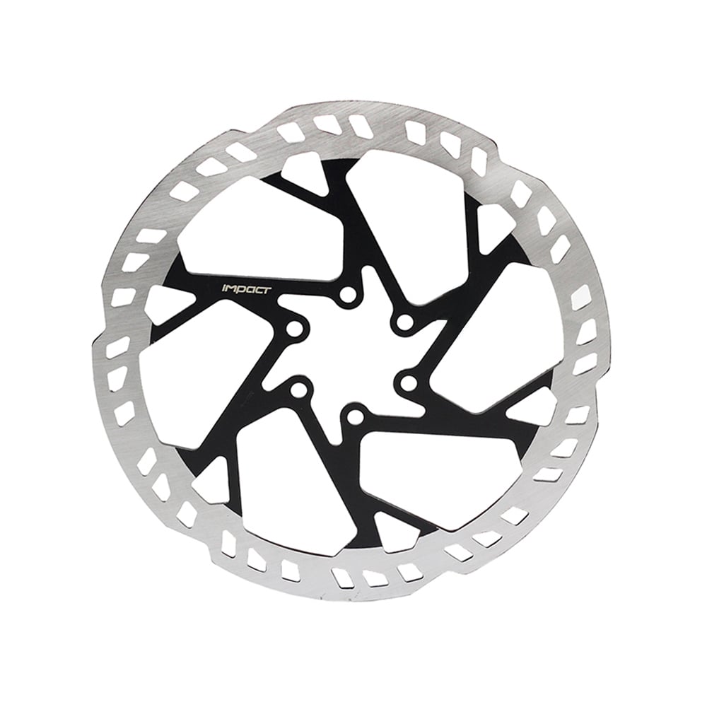 Impact 21K 203mm 2.3mm Kalınlıkta 6 Vida Rotor Siyah