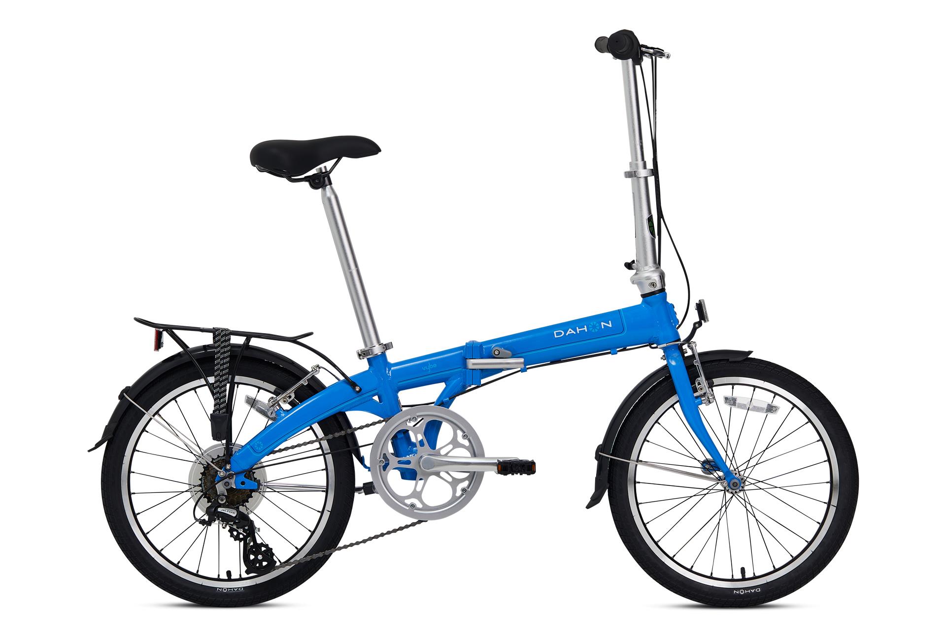 20 Dahon Vybe D7 Katlanır Bisiklet Mavi
