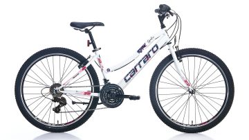 26 Carraro Speed 262 21v V-Fren Kadın Dağ Bisikleti 38cm - Beyaz-Mor