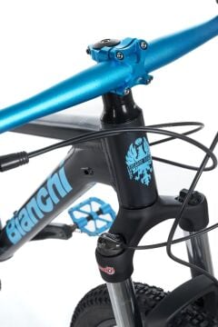 27.5 Bianchi Magma 27.X Essa 8v H.Disk Fren Dağ Bisikleti 38cm - Siyah-Mavi