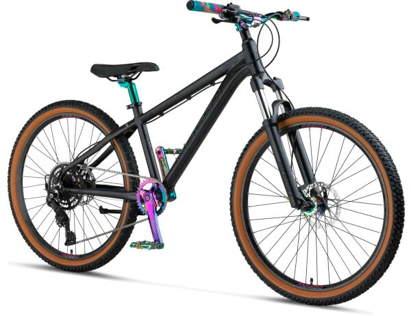 26 Mosso Rainbow Cues 9v Hidrolik Disk Fren Dağ Bisikleti 35.5cm - Mat Siyah