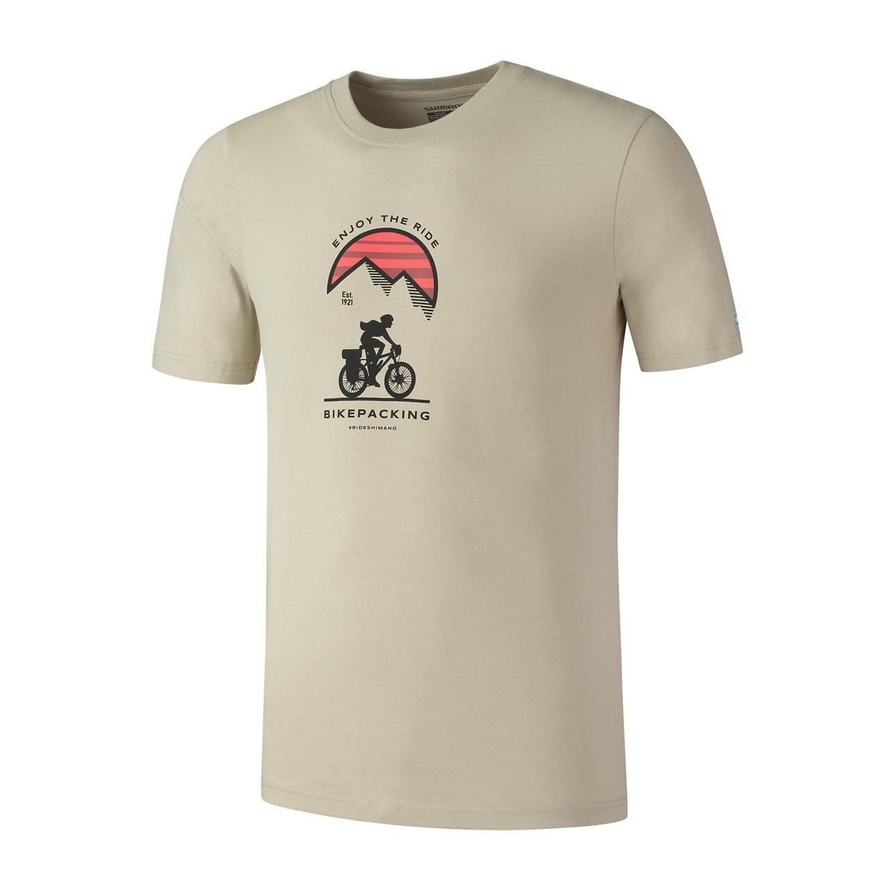 Shimano Tee Günlük T-Shirt Olive/Red