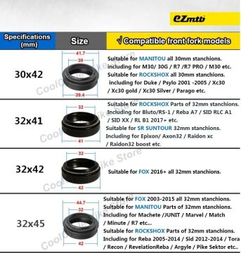 EZmtb 35-45 Flanşsız Amortisör Keçesi , Sünger Halka ve Montaj Anahtarı