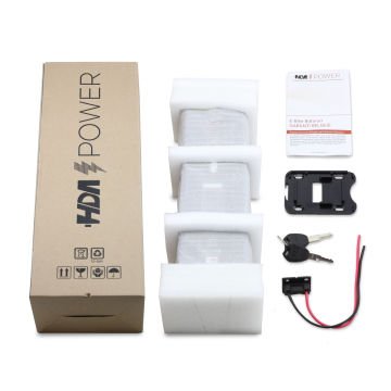 HDA Power SF3-100, 36V, 10Ah, Li-ion, Sele Altı E-Bike Pil