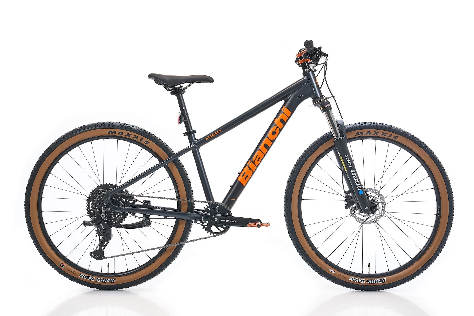 27.5 Bianchi Magma 27.X Essa 8v H.Disk Fren Dağ Bisikleti 38cm - Siyah-Turuncu
