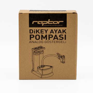 Raptor M34B-01 Dikey Ayak Pompası Analog Göstergeli