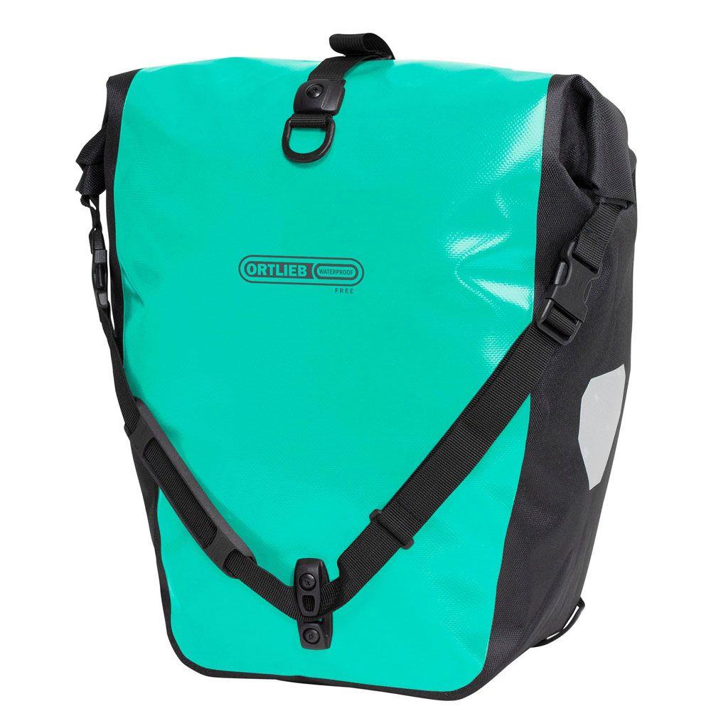 Ortlieb F5104 Back-Roller Free Arka Heybe Çanta Çift 40L Celeste-Siyah