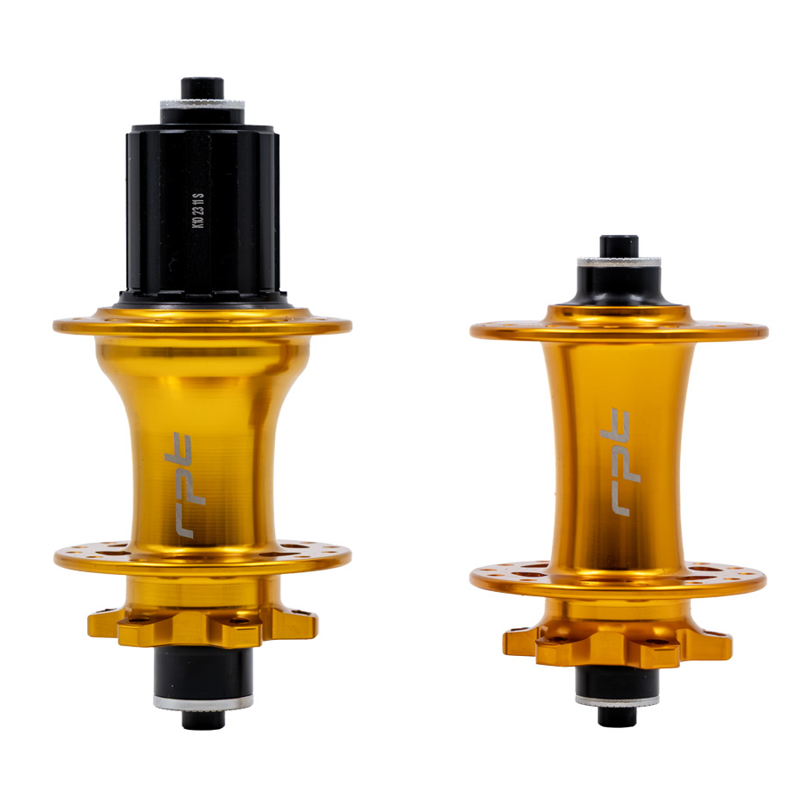 Raptor Göbek Seti Sarı (8–12s, QR + Thru Axle, 8–10s Pul Dahil 6 Vida)