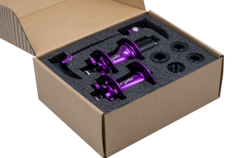 Raptor Göbek Seti Mor (8–12s, QR + Thru Axle, 8–10s Pul Dahil 6 Vida)