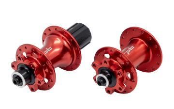 Raptor Göbek Seti Kırmızı (8–12s, QR + Thru Axle, 8–10s Pul Dahil 6 Vida)