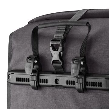 Ortlieb F5204 Back-Roller Plus Arka Heybe Çanta Çift 40L Granit-Siyah