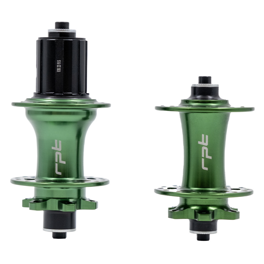 Raptor Göbek Seti Yeşil (8–12s, QR + Thru Axle, 8–10s Pul Dahil 6 Vida)