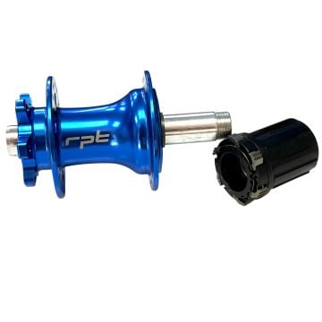 Raptor Göbek Seti Mavi (8–12s, QR + Thru Axle, 8–10s Pul Dahil 6 Vida)