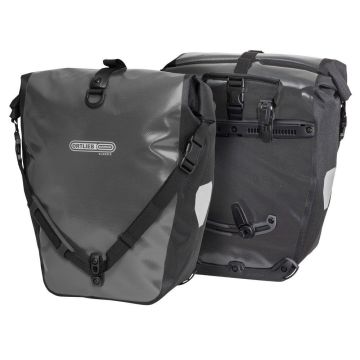 Ortlieb F5305 Back-Roller Classic Arka Heybe Çanta Çift 40L Asfalt-Siyah
