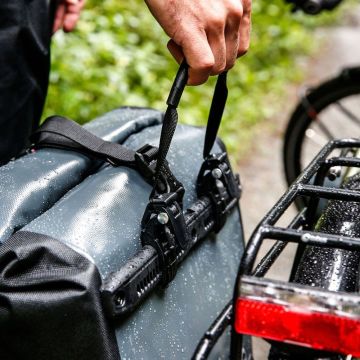 Ortlieb F5305 Back-Roller Classic Arka Heybe Çanta Çift 40L Asfalt-Siyah