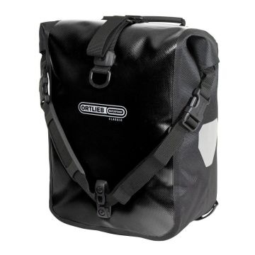 Ortlieb F6301 Sport-Roller Classic Ön Heybe Çanta Çift 25L Siyah