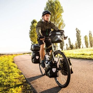 Ortlieb F6302 Sport-Roller Classic Ön Heybe Çanta Çift 25L Kırmızı-Siyah