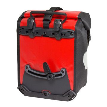 Ortlieb F6302 Sport-Roller Classic Ön Heybe Çanta Çift 25L Kırmızı-Siyah