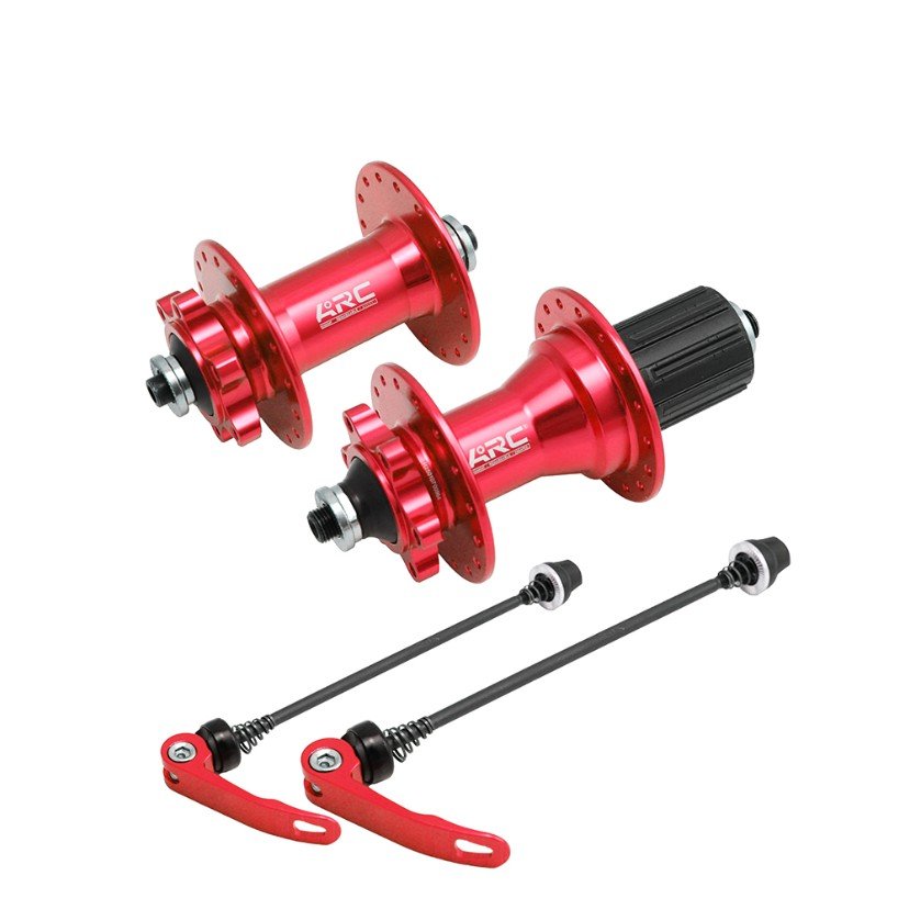 ARC MT-001 32H QR HG Dağ Bisikleti Göbek Seti Kırmızı