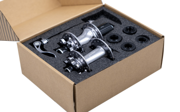 Raptor Göbek Seti Gri (8–12s, QR + Thru Axle, 8–10s Pul Dahil 6 Vida)