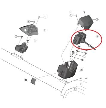 Shimano BM-E6010 300mm Kablo Bağlantı Kanalı Y71B00007