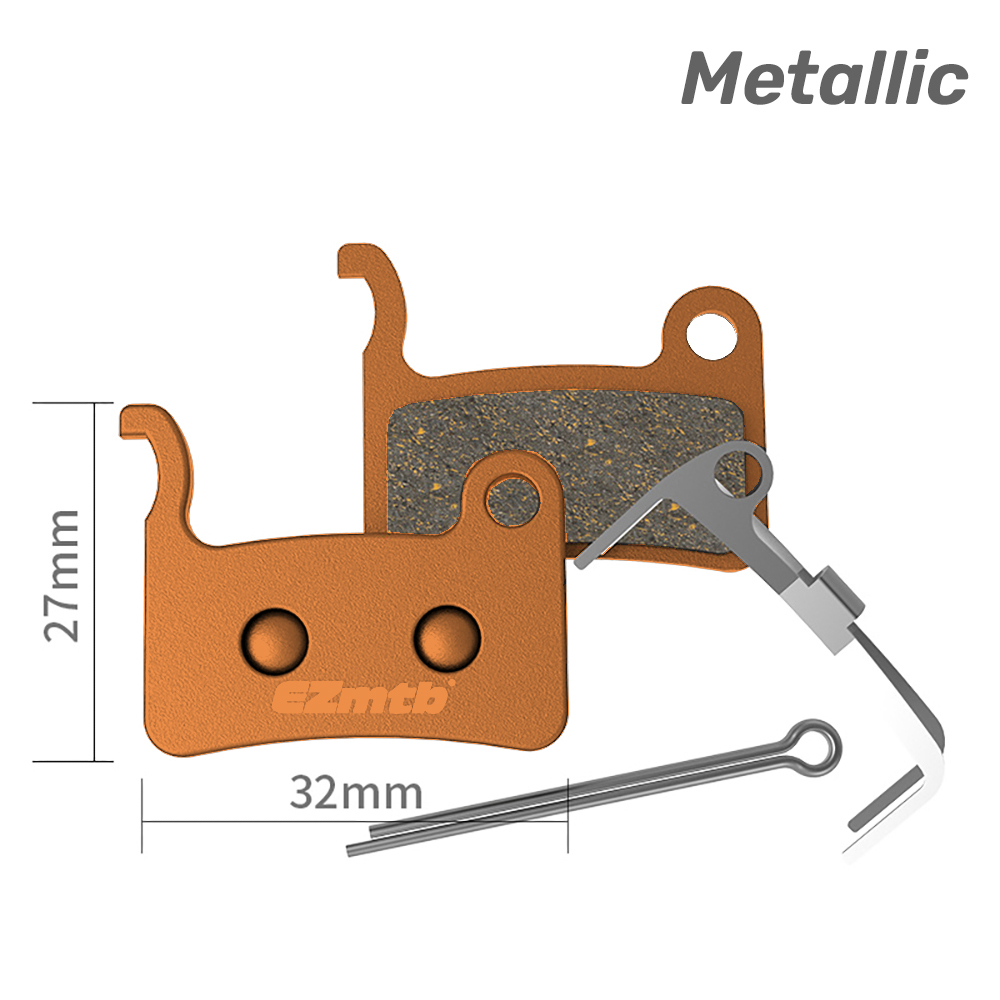 EZmtb BP1102 Metal Shimano A01S Muadili Disk Fren Balatası