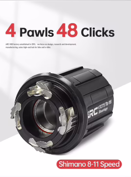 ARC MT-005 32H QR HG Dağ Bisikleti Arka Göbek Siyah