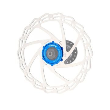 Toopre Center Lock Disk, 6 Vida Rotor Dönüştürücü Adaptör Mavi
