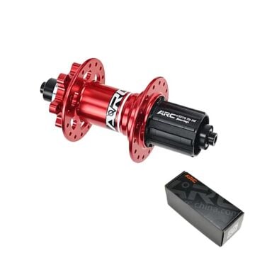 ARC MT-005 32H QR HG Dağ Bisikleti Arka Göbek Kırmızı