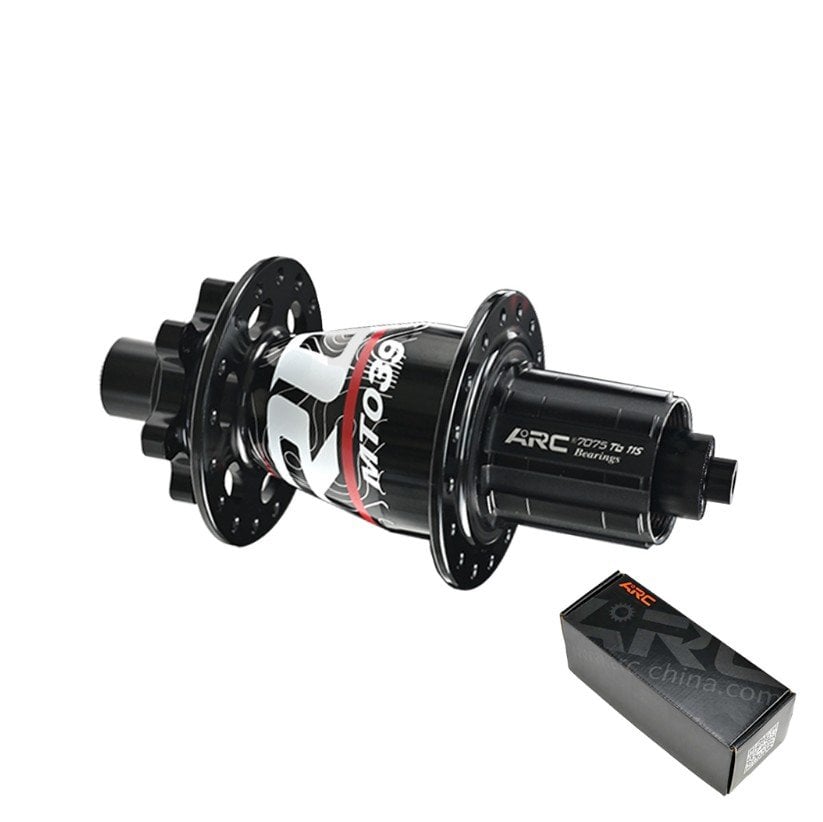 ARC MT-039 32H QR HG Dağ Bisikleti Arka Göbek Siyah