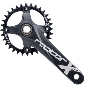 Raptor A28Z-AS322 32T 170mm Siyah Tekli Aynakol + Orta Göbek