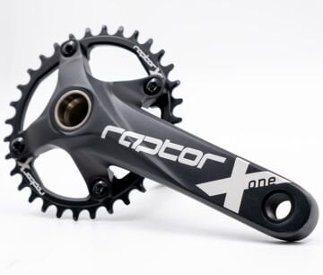 Raptor A28Z-AS322 32T 170mm Siyah Tekli Aynakol + Orta Göbek