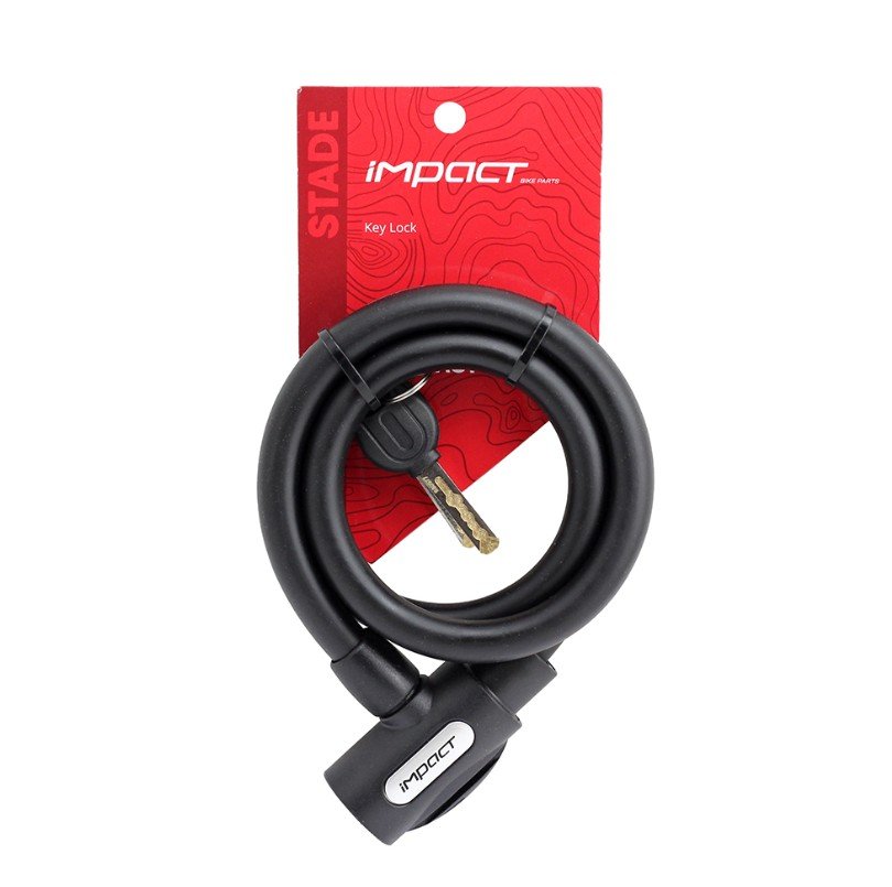 Impact Stade15mmx1000mm Anahtarlı Bisiklet Kilit
