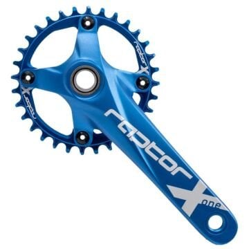 Raptor A28Z-AS322 32T 170mm Mavi Tekli Aynakol + Orta Göbek