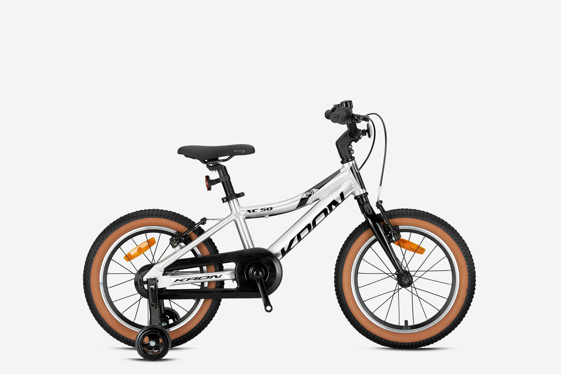 16 Kron XC 50 V-Fren Çocuk Bisikleti Parlak Gri