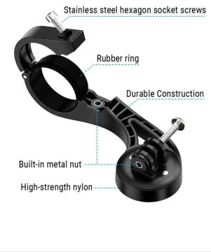 Towild AS-90 Garmin/Towild Işık Gidon Bağlantı Aparatı