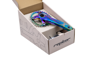 Raptor A28Z-AS322 32T 170mm Rainbow Tekli Aynakol + Orta Göbek