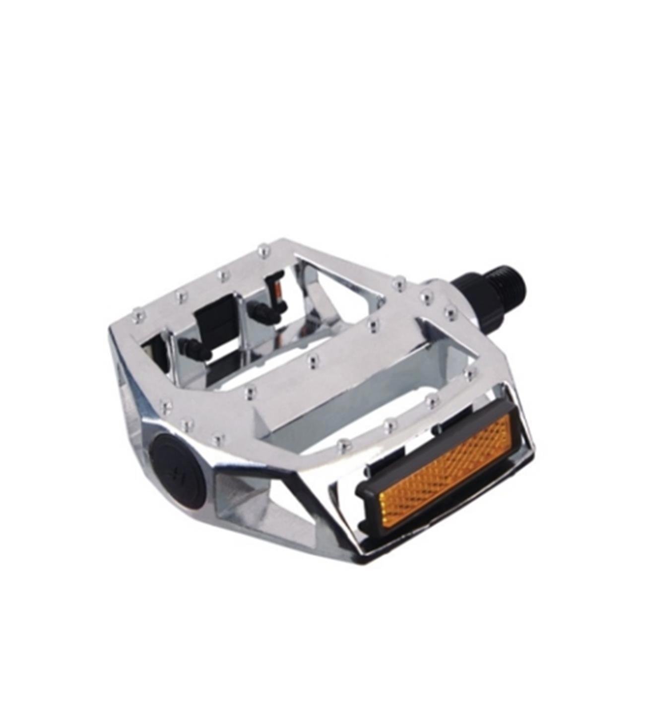 Briviga HF-832 112x105mm Mtb Alüminyum Platform Pedal Gümüş