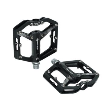 Briviga PDL-3316 100x101mm Mtb Alüminyum CNC Rulmanlı Platform Pedal Siyah