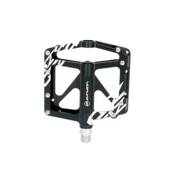 Briviga PDL-3304 110x111mm Mtb Alüminyum CNC Rulmanlı Platform Pedal Siyah