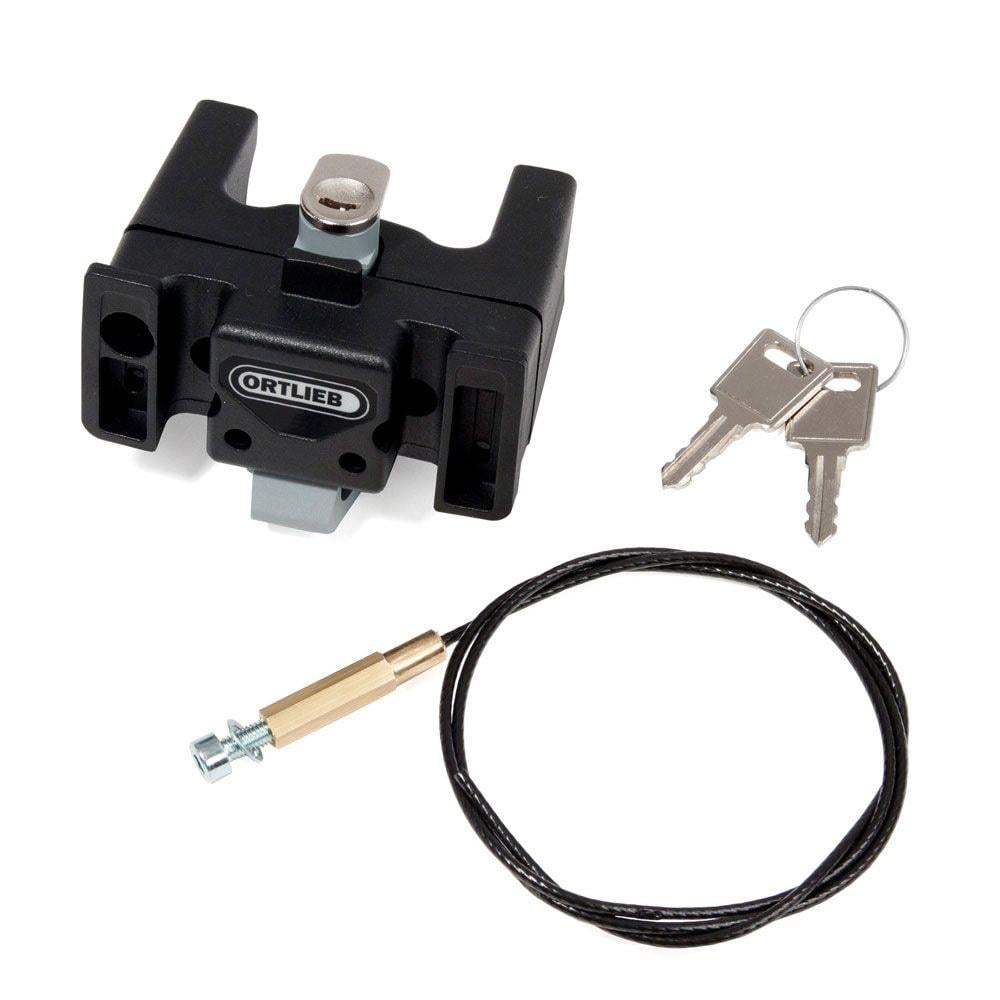 Ortlieb E185 Gidon Çantası Montaj Seti Kilitli - Handlebar Mounting-Set with Lock