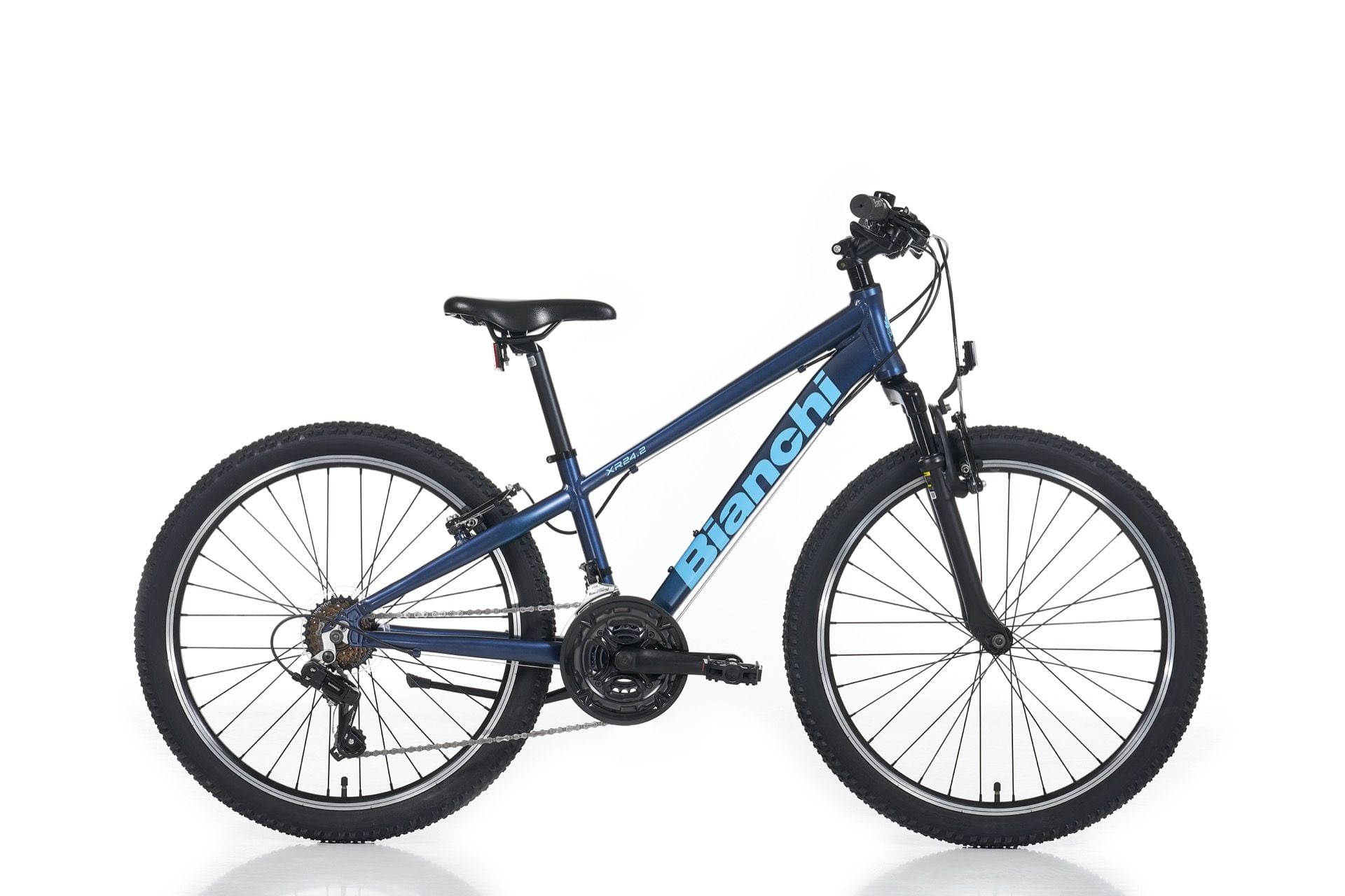 24 Bianchi XR24.2 21v V-Fren Erkek Çocuk Bisikleti 31cm - Mavi-Açık Mavi