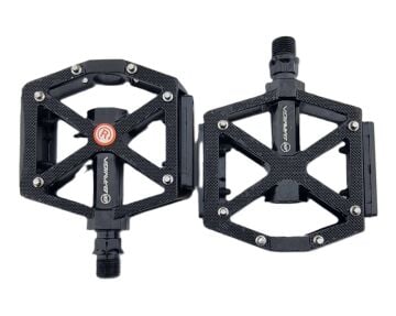 Briviga HF-603 110x100mm Mtb Alüminyum Platform Pedal Siyah