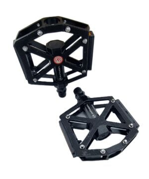 Briviga HF-603 110x100mm Mtb Alüminyum Platform Pedal Siyah
